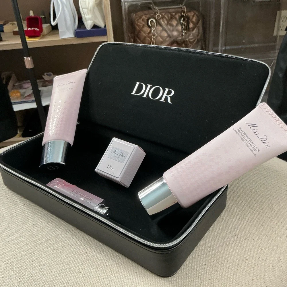 Dior Miss Dior Pink Lip Balm & skin care & Miss Dior parfume